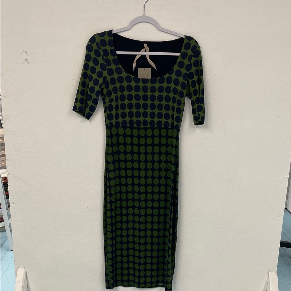 Bailey 44 Anthropologie Polka Dot Midi Dress. New